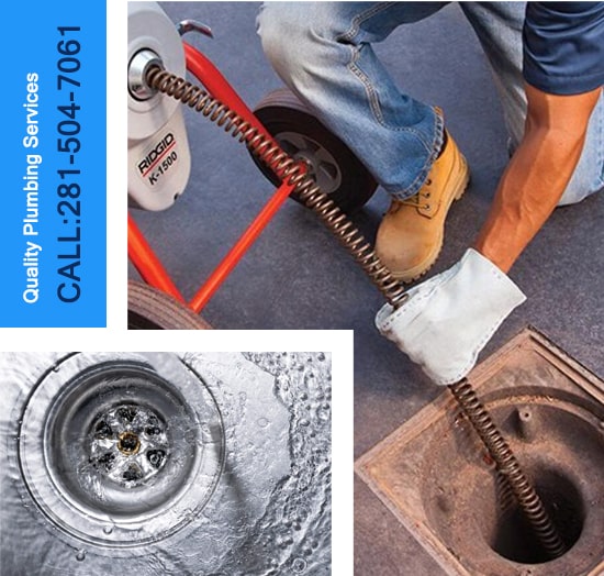 unclogged drains